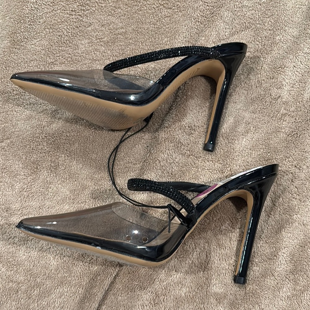 Elegant Black Stiletto Heels